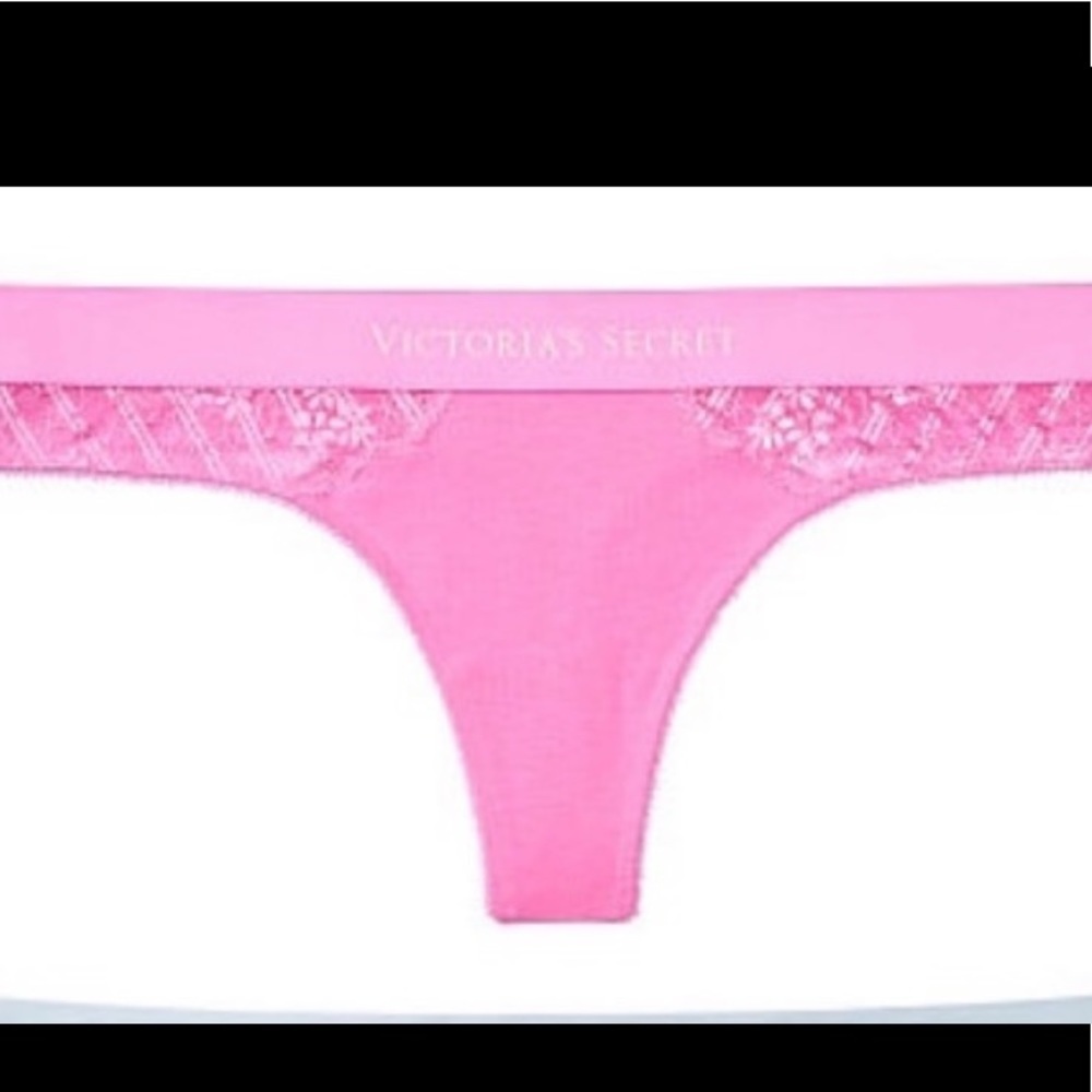 Victoria’s Secret Cotton Logo Waist Thong
